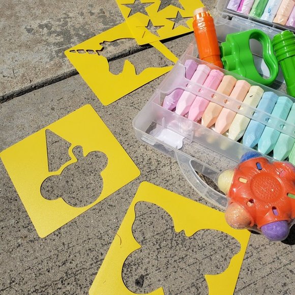 NEW 80 Piece Sidewalk Chalk Toddler Arts  Crafts Art Easter Basket Gift Spring - Picture 10 of 16